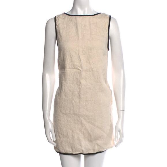 italian linen tunic dress Italian linen women's dress